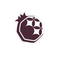 Pomegranate Kiss-Cut Vinyl Sticker — Decorative Fruit Decal for Laptops, Water Bottles & Windows